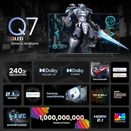 Hisense 100 Inch Q7N 4K Smart QLED TV 120Hz VIDAA