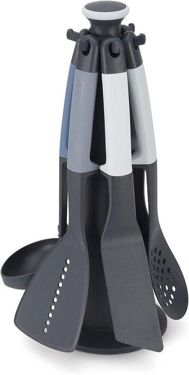 Joseph Joseph Elevate Carousel Utensil Set 6PC Nylon Sky