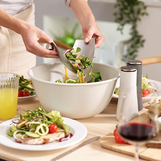 Joseph Joseph Uno Salad Bowl & SS Servers Set 3PC