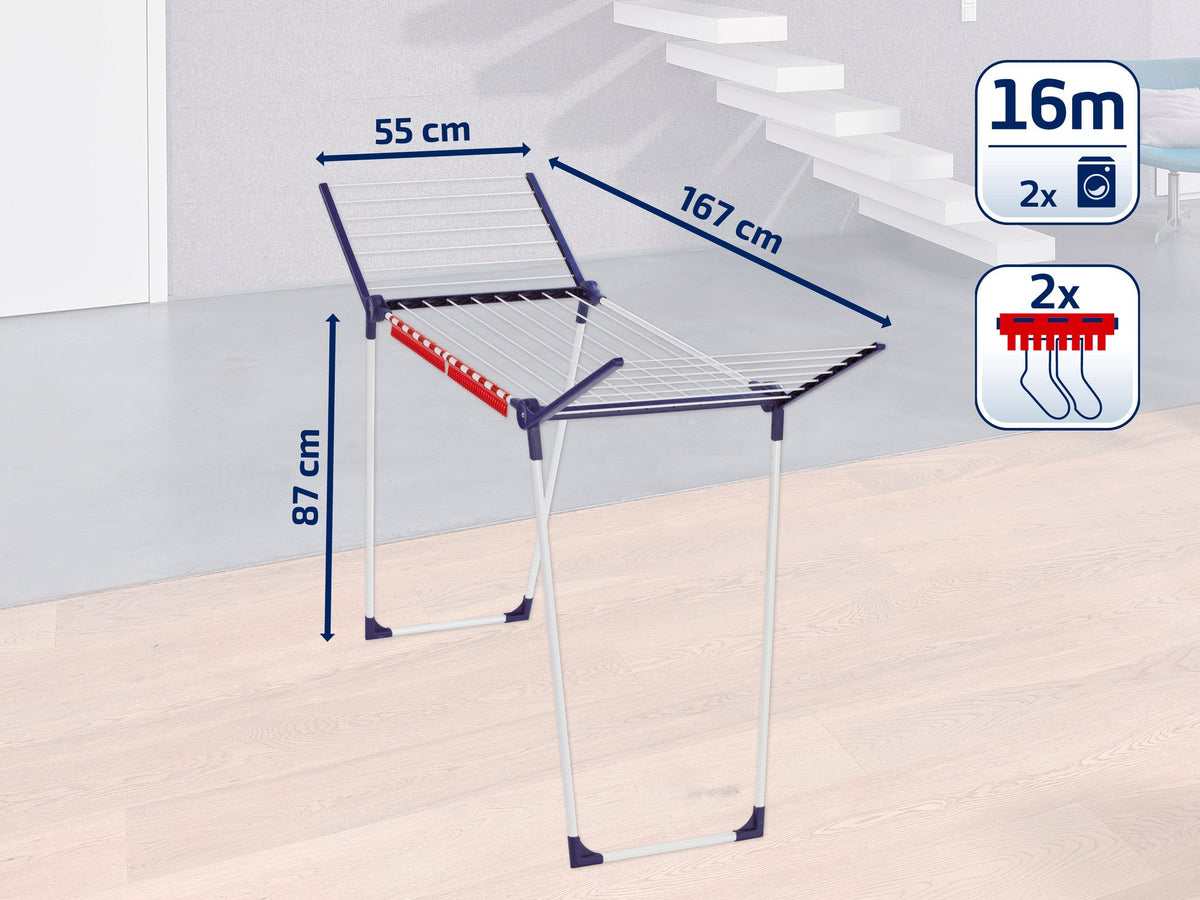 Leifheit Pegasus 160 Standing Clothes Dryer 16M