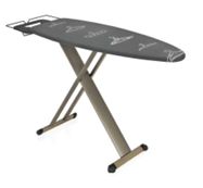 STYL PSS Ironing Board 130x47cm Black Wheels