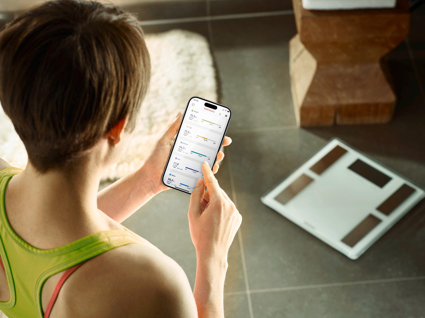 Soehnle Body Analysis Scale 180KG Connect 100 App