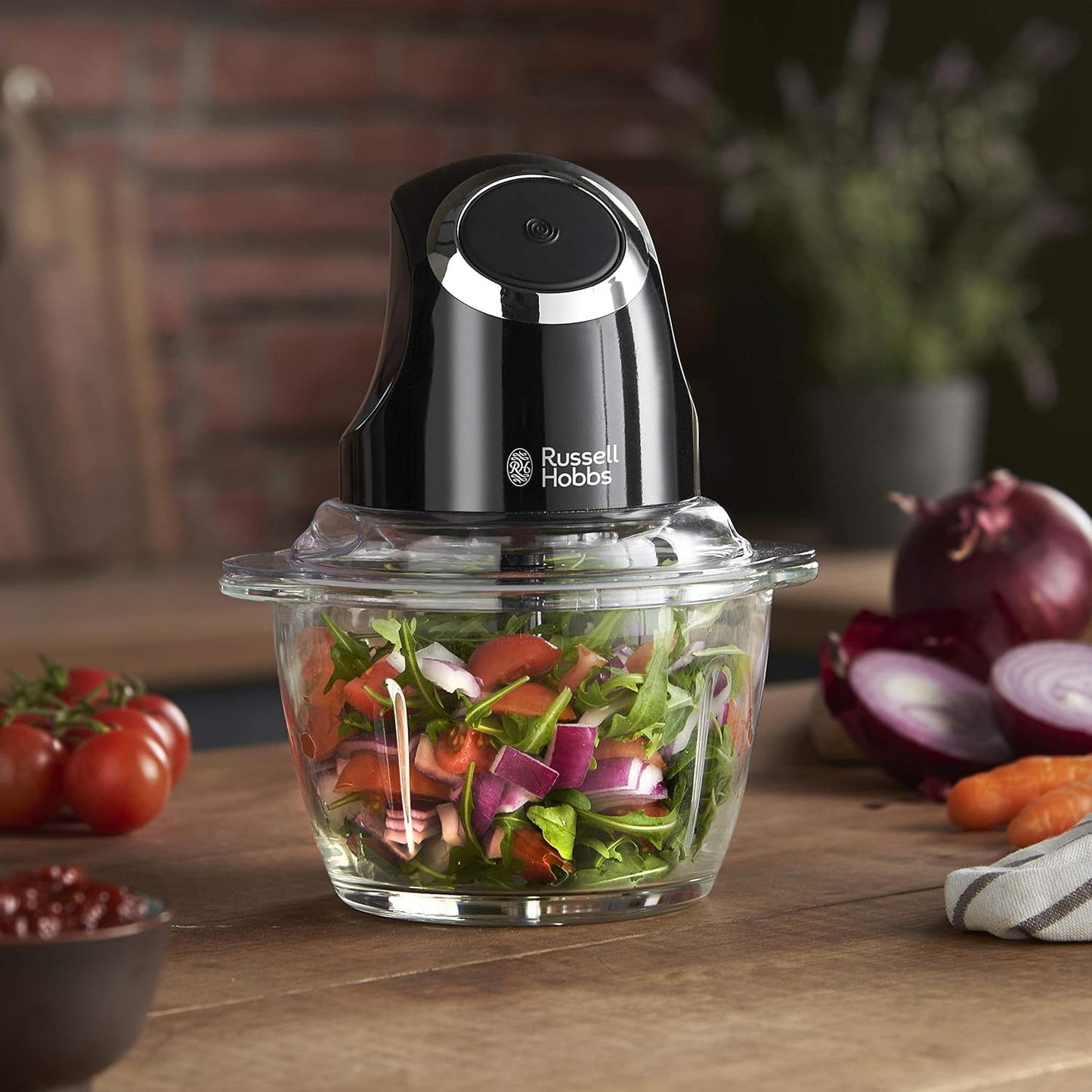 Russell Hobbs Mini Chopper 200W 500ml Glass Bowl