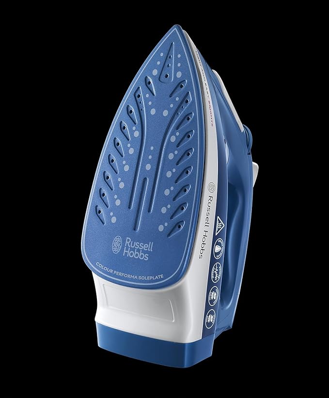 Russell Hobbs Steam Iron 2400W Ceramic Sapphire Blue