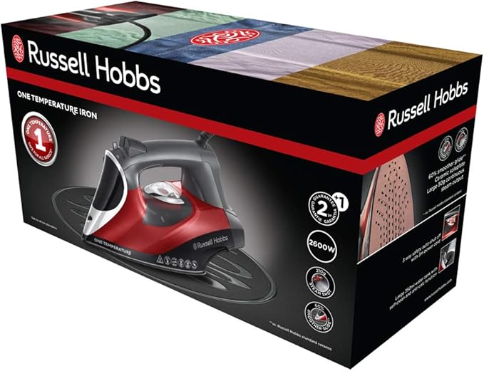 Russell Hobbs One Temp Steam Iron 2600W Optimal Control