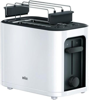 Braun Toaster 1000W 7 Browning Setting White