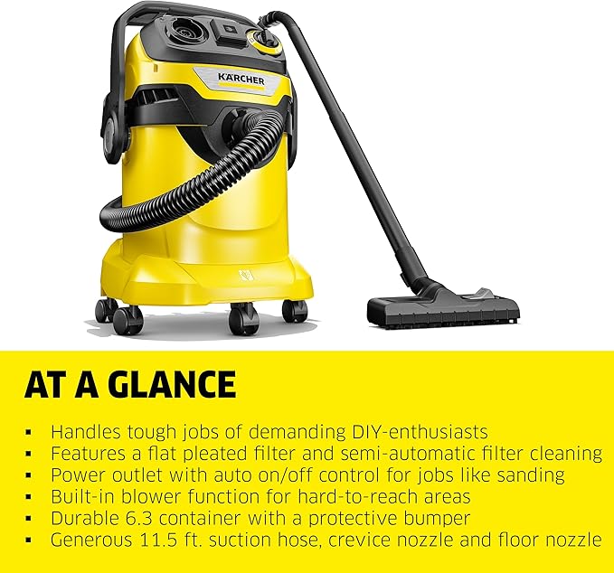 Karcher Wet & Dry Vacuum WD 5 25L SS 1100W
