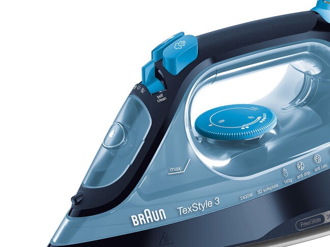 Braun Steam Iron 2400W Super Ceramic 45g/min