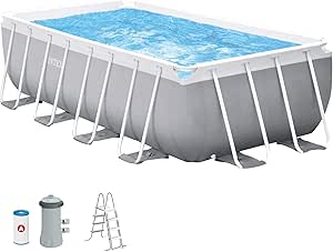 Intex Prism Frame Rect Pool Set 4.0x2.0x1.22m