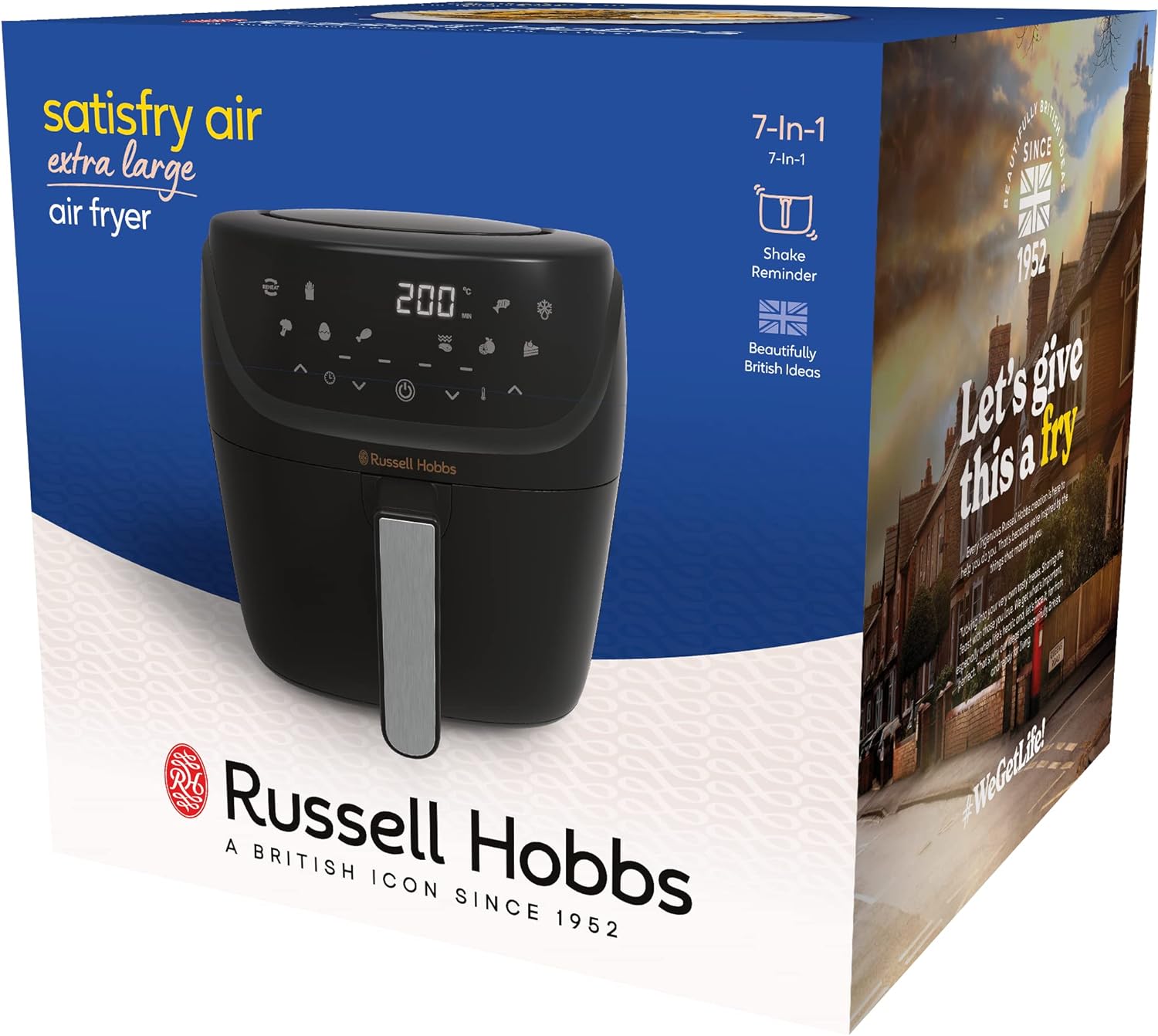 Russell Hobbs Air Fryer 4L Manual Timer