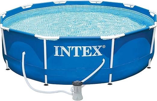 Intex Metal Frame Pool 3.05m x 76cm with Filter Pump