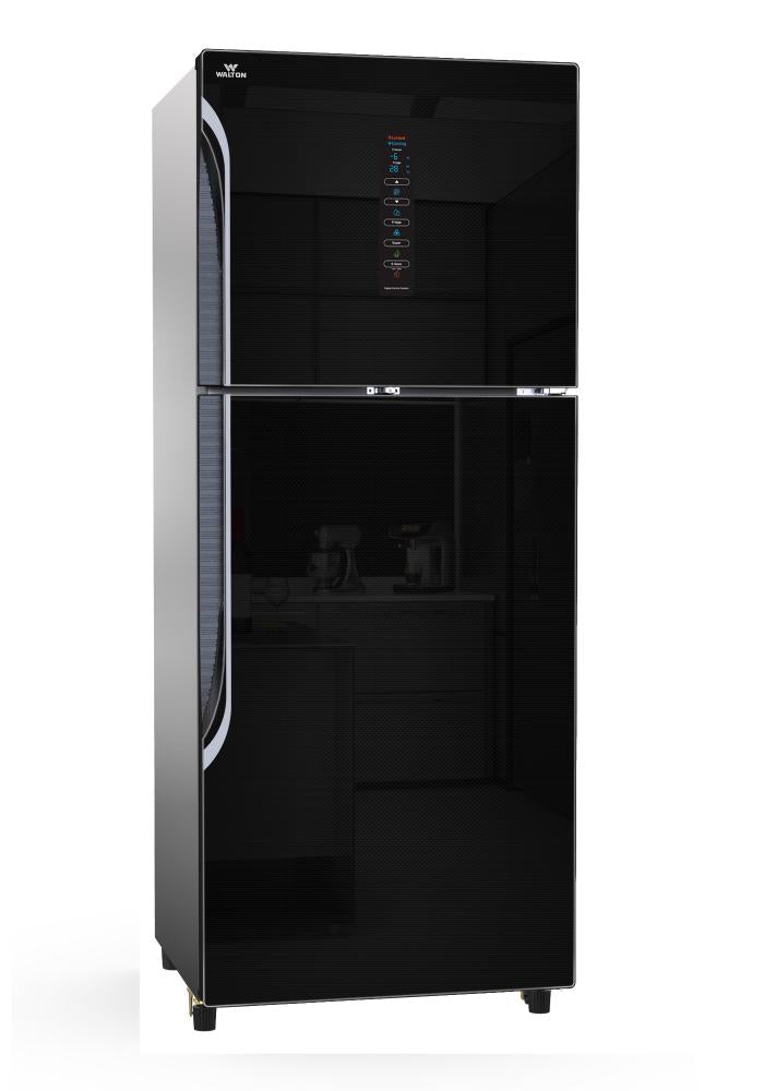 Walton Two-Chamber Refrigerator 328L No Frost Inverter Glass