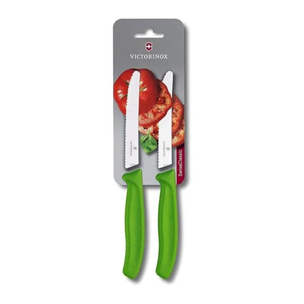 Victorinox Paring Knife Set 2PC Green