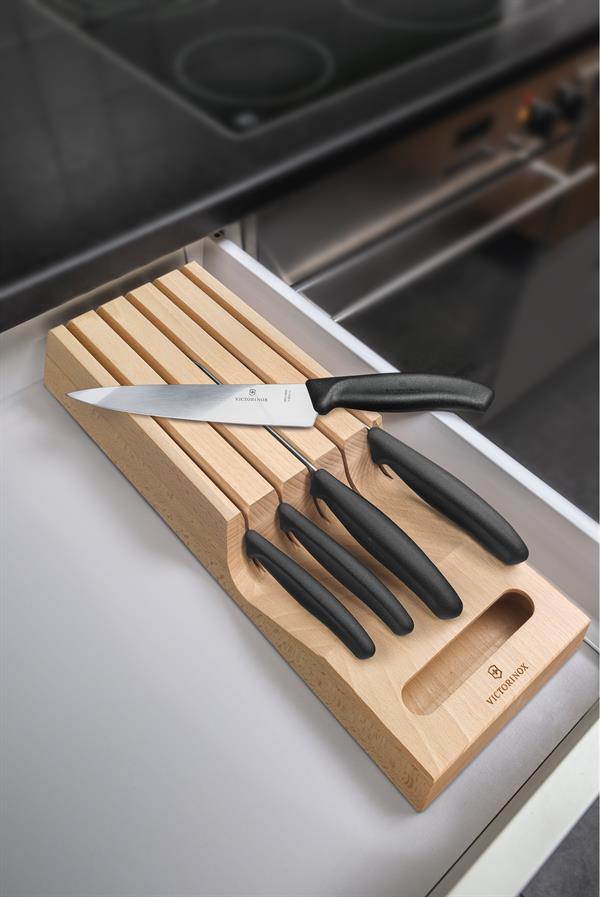 Victorinox Drawer Knife Set with Holder 5PC