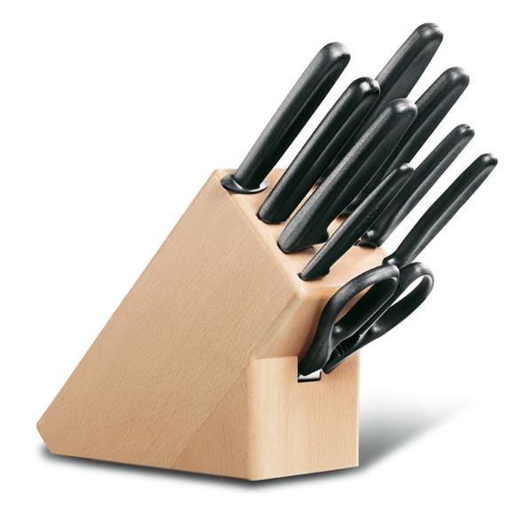 Victorinox Knife Block Set 9PC Black