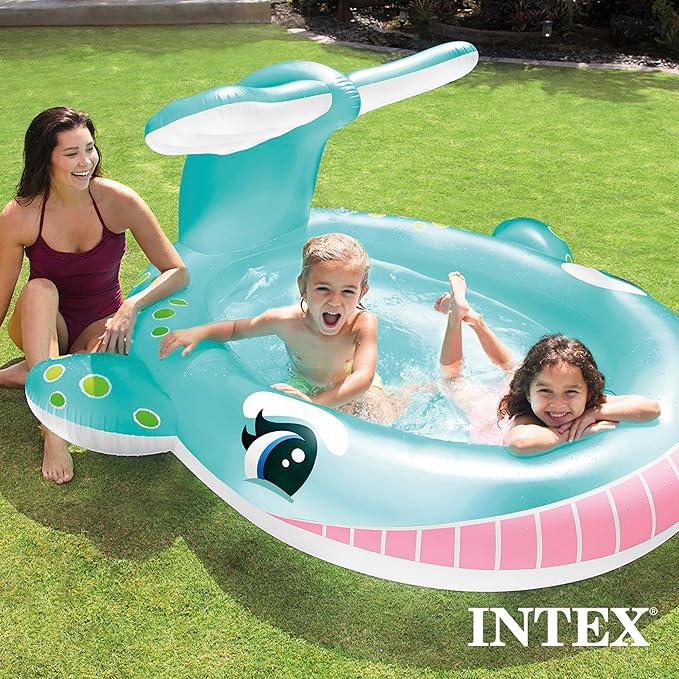 Intex Whale Spray Inflatable Pool