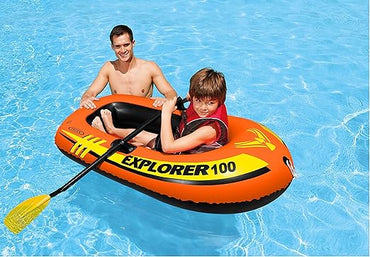 Intex Explorer 100 Inflatable Boat 1-Person 55KG
