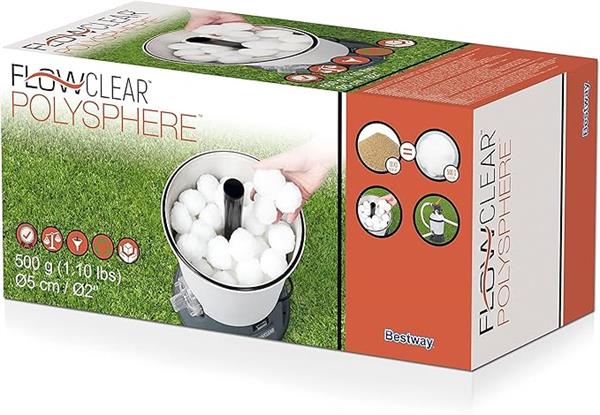 Bestway Polysphere Pool Filter Media