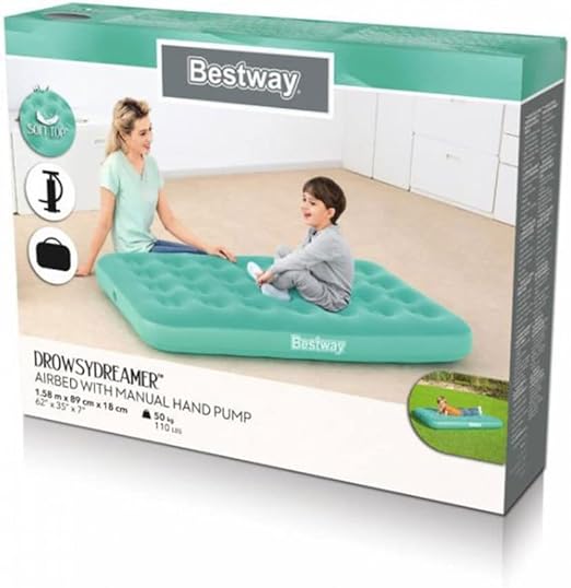 Bestway Inflatable Airbed with Manual Hand Pump