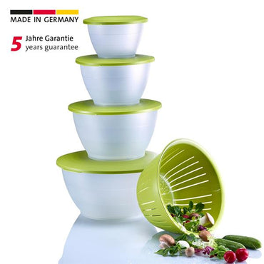 Westmark Mixing Bowl Set 9PC Green
