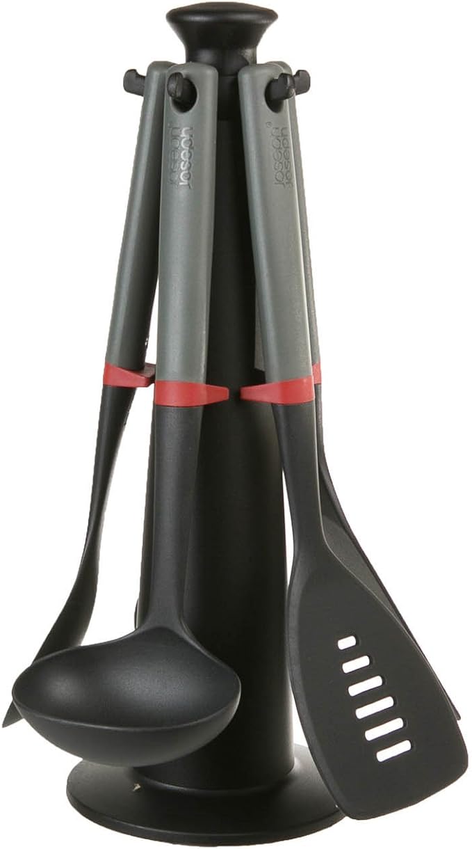 Joseph Joseph Duo Utensil Set 5PC with Stand Nylon