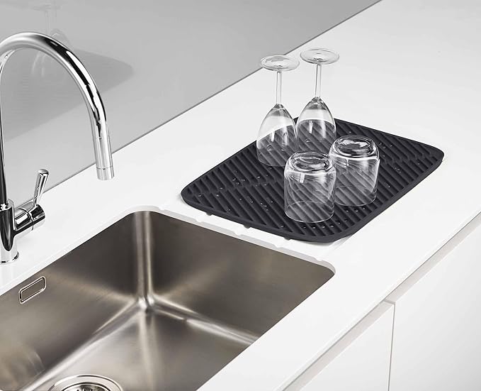 Joseph Joseph Flume Folding Draining Mat Large Grey