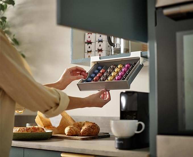 Joseph Joseph Under-Shelf Coffee Capsule Drawer 30 Nespresso