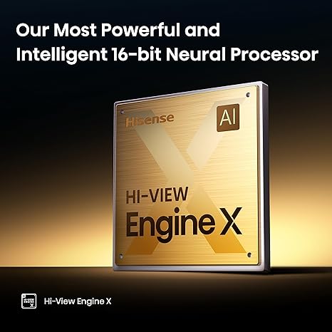 Hisense 85 Inch UX Mini-LED QLED 4K Google TV 120Hz