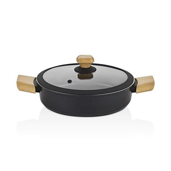 Falez Auris Crystal Shallow Casserole 30cm