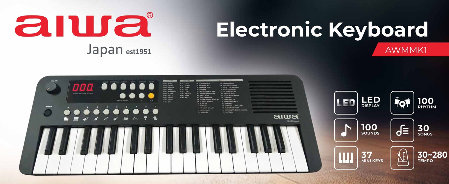 AIWA. KEYBOARD AWMMK1
