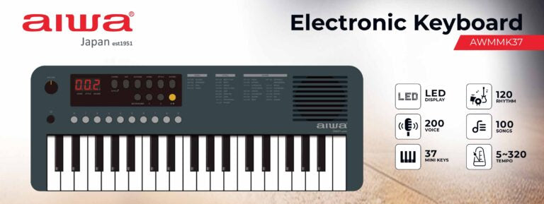 AIWA. KEYBOARD AWMMK37