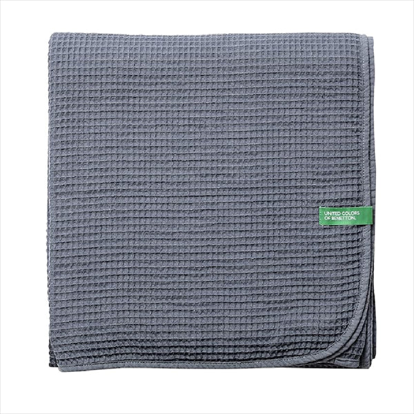 Benetton Neutral Blanket 140x190cm Dark Grey