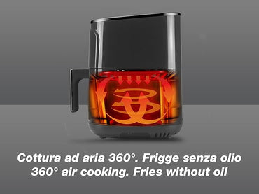 Beper Digital Air Fryer 5L Touch Sensor 8 Programs