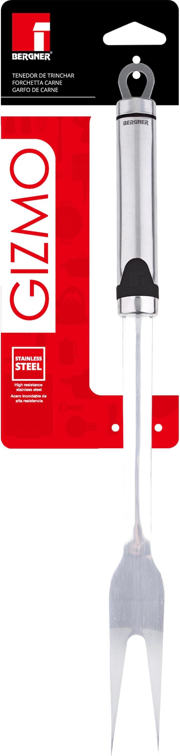 Bergner Gizmo Stainless Steel Meat Fork 35cm