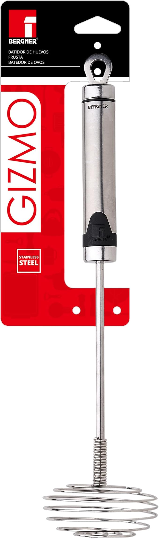 Bergner Gizmo Stainless Steel Whisk 26.5cm