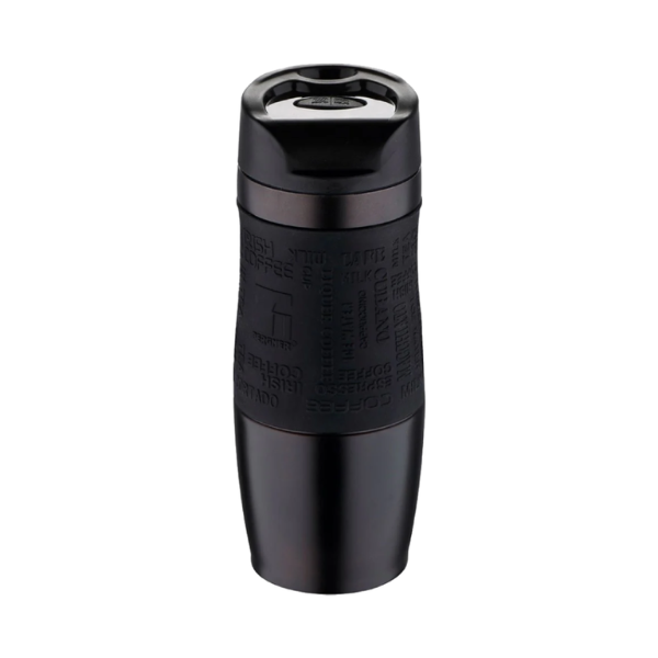 Bergner Stainless Steel Travel Mug 400ml Black