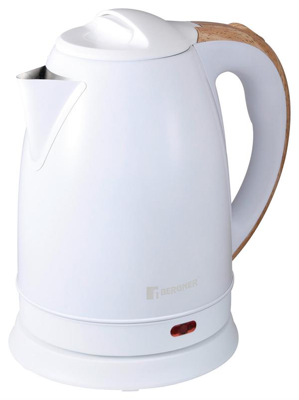 Bergner Electric Kettle 1.7L White
