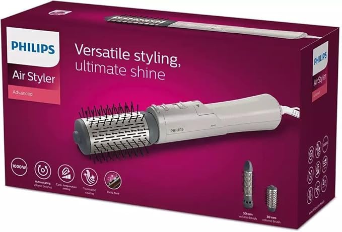 Philips Airstyler 1000W Ionic Rotating Brush Tourmaline