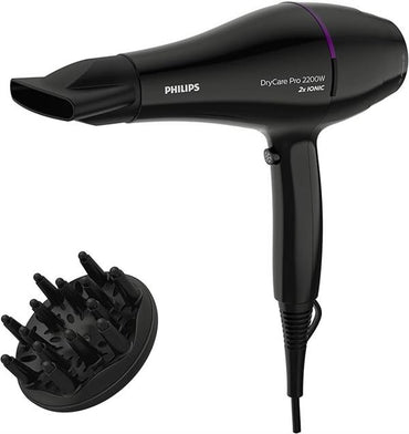 Philips Pro Hair Dryer 2200W AC Motor 2x Ionic Diffuser