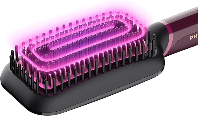 Philips Heated Straightening Brush Argan Oil Ceramic 200°C