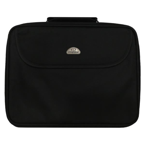 Conqueror Laptop Bag 13 Inch with Strap Black