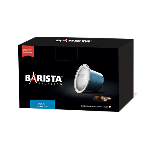 Barista Decaf Coffee Capsules 100-Count