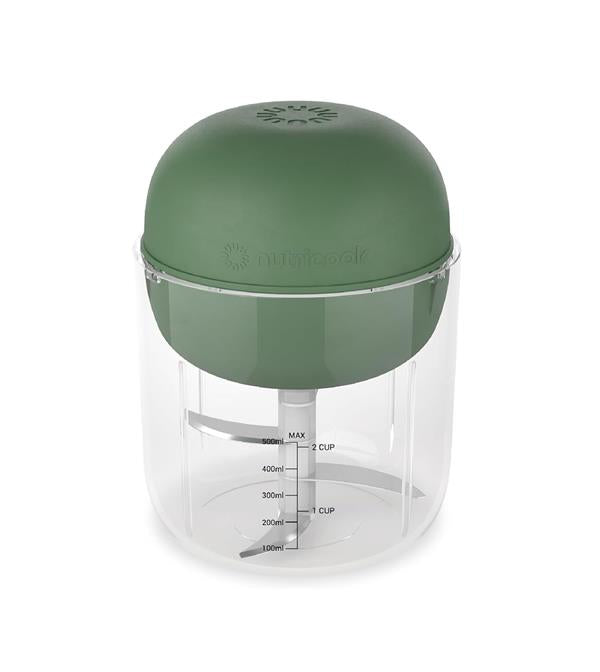 Nutricook Cordless Choppi Mincer 500ml Green
