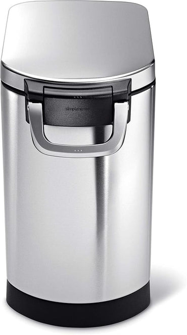 Simplehuman Pet Food Storage Bin 25L Brushed Steel