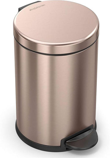 Simplehuman Round Pedal Bin 4.5L Rose Gold
