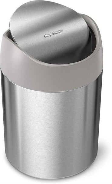Simplehuman Mini Bin 1.5L Brushed Stainless Steel