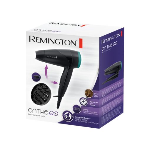 Remington On The Go Compact Hair Dryer 2000W Folding
