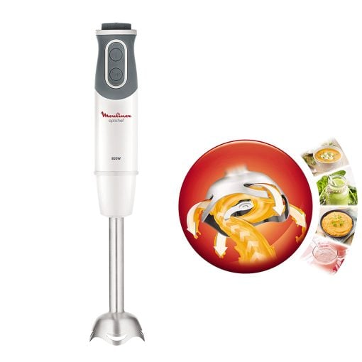 Moulinex Hand Blender Stick Mixer 800W 20 Speed with Accessories