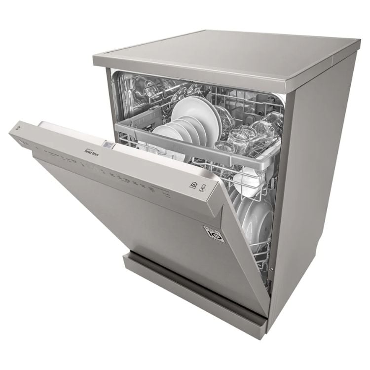 LG QuadWash Dishwasher 46dB SmartThinQ Silver