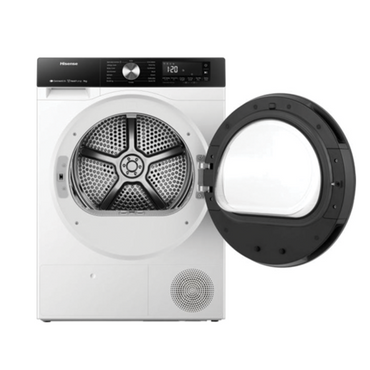 Hisense 9KG Heat Pump Dryer White Steam Refresh